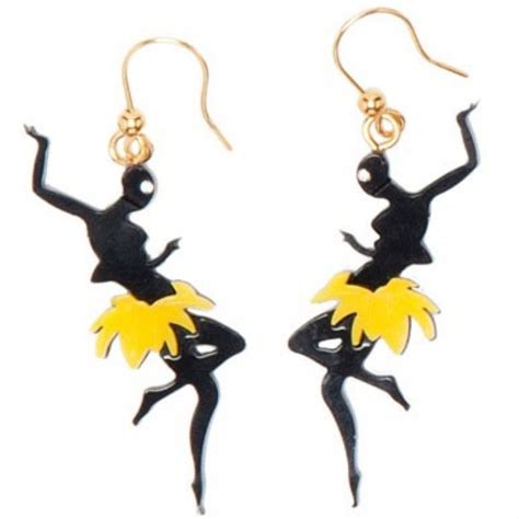 prada josephine baker earrings.